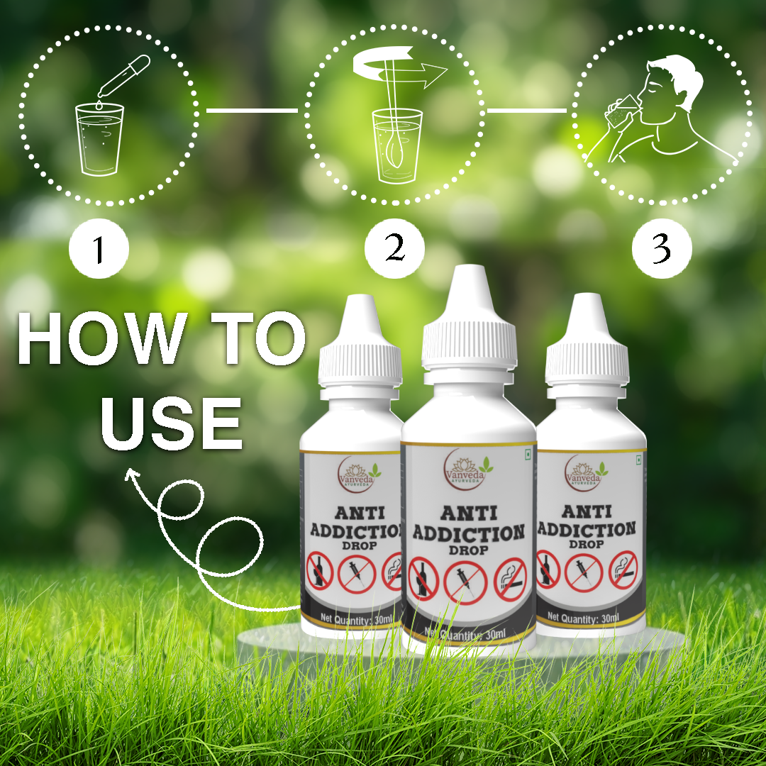 Anti Addiction Drop  | किसी भी प्रकार के नशे के लक्षणों से मुक्ति | 100% आयुर्वेदिक समाधान